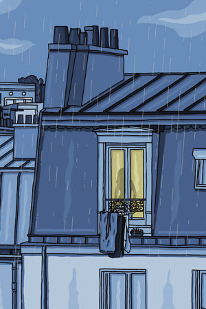 Derrière sa fenêtre -  - Produit créatif