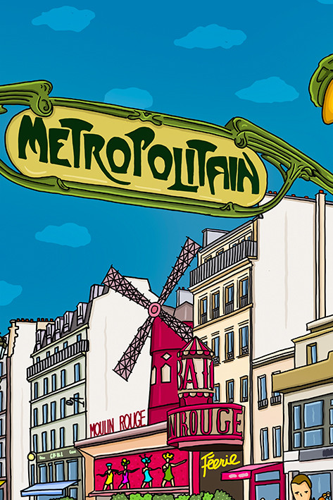 Le moulin rouge - antoine meurant