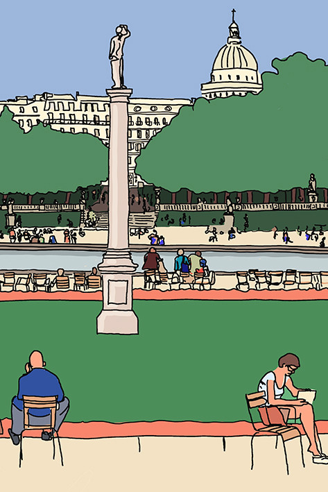Le dôme du panthéon - antoine meurant