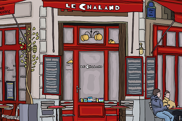 le chaland - antoine meurant