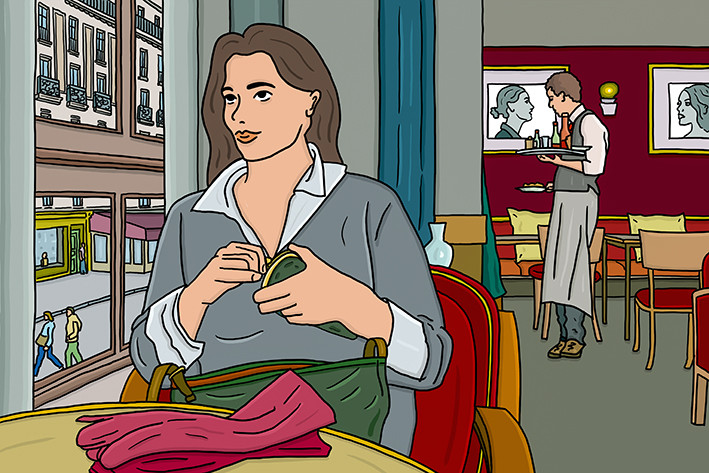 la cliente - antoine meurant