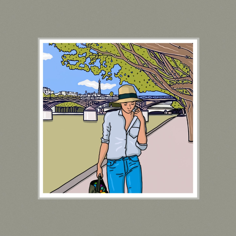 Bord de seine - antoine meurant