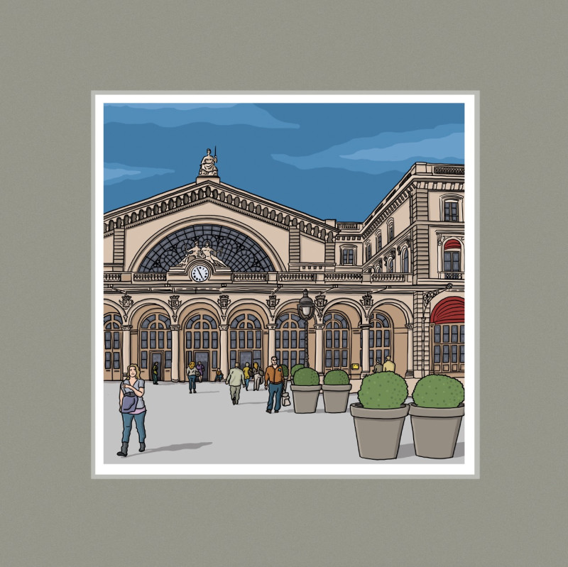 Gare de l'Est - antoine meurant