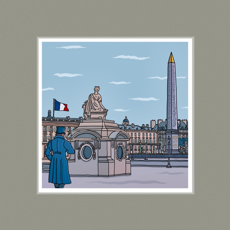 Place de la concorde - antoine meurant