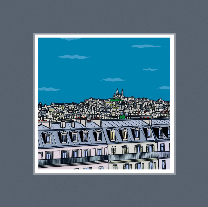 Vue de Paris - antoine meurant