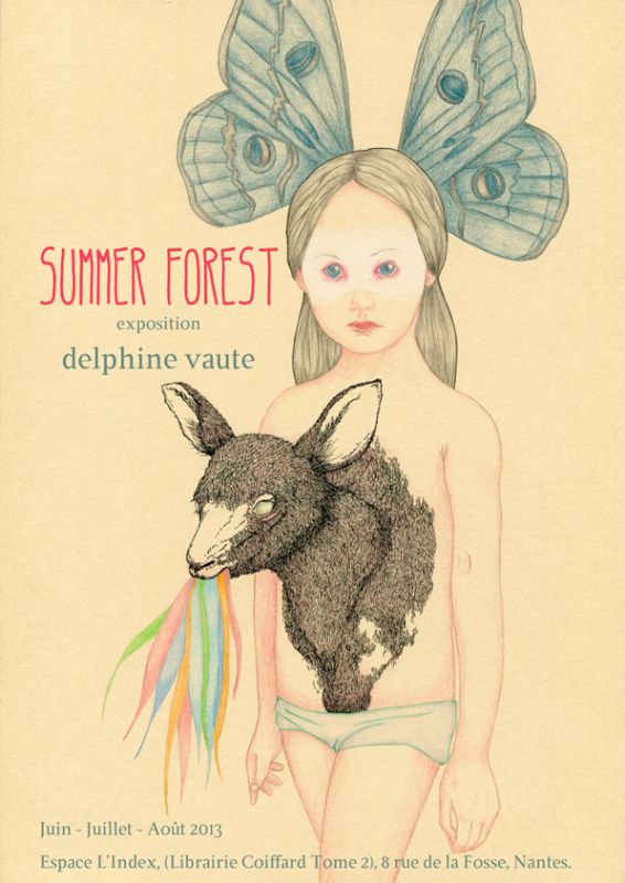 Summer Forest - delphine vaute - illustrateurs/rices