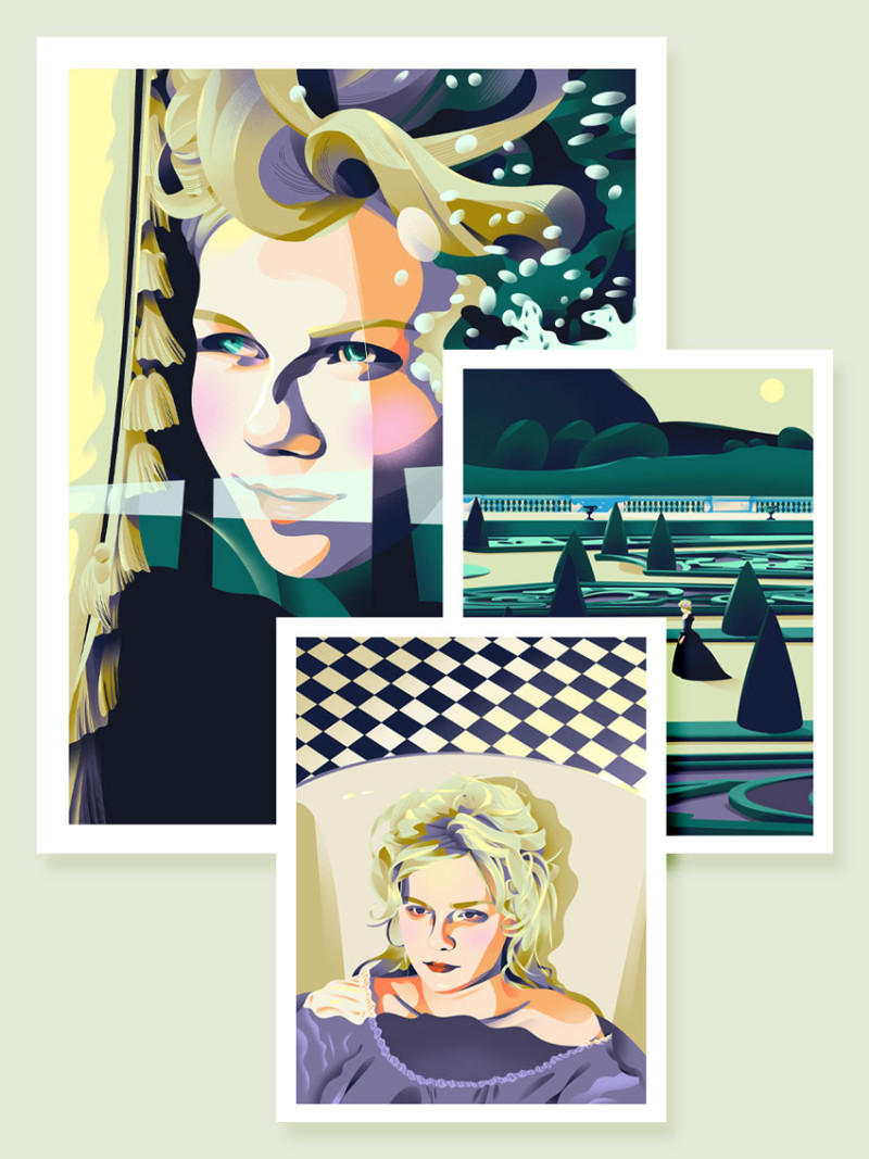 Marie-Antoinette (Triptyque) - manon sauzara
