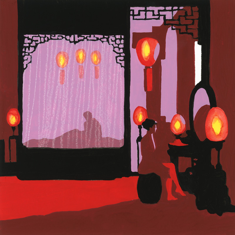 Le Coucher - vanessa vérillon
